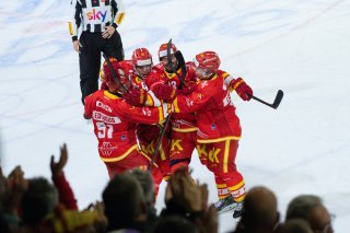 Les Sierrois ont laissé exploser leur joie après le but victorieux inscrit en prolongation.